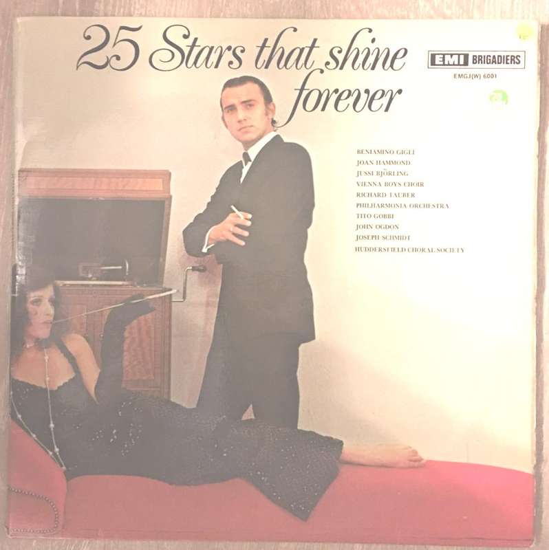 25 Stars That Shine Forever - Vinyl LP Record - Opened  - Very-Good Quality (VG)