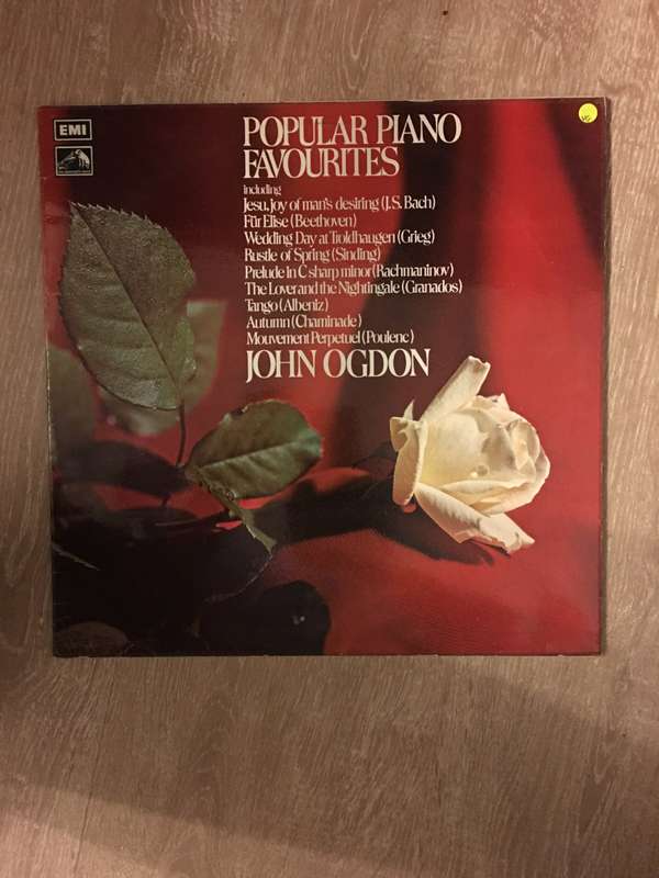 John Ogdon - Popular Piano Favourites - Vinyl LP Record - Opened  - Very-Good Quality (VG)
