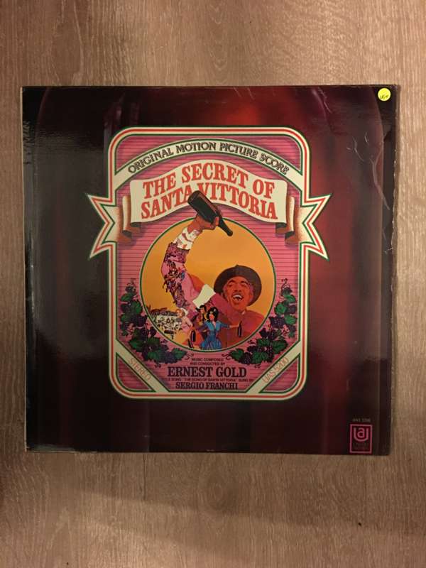 Ernest Gold - The Secret of Santa Vittoria - Original Motion Picture Score - Vinyl LP Record - Op...
