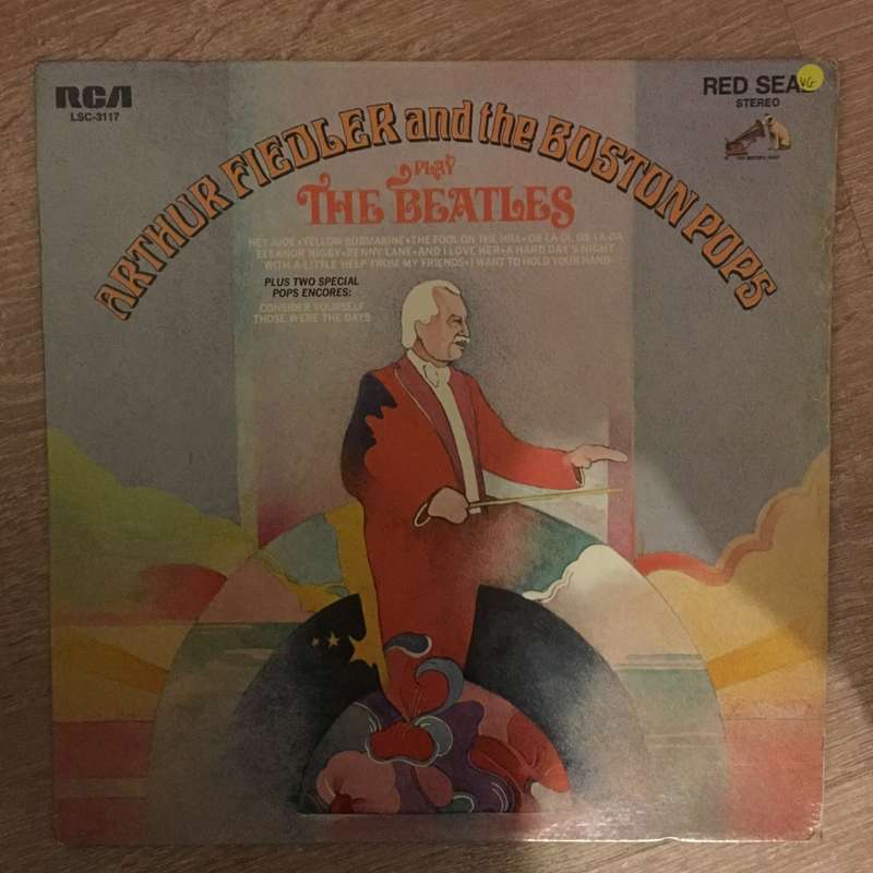 Arthur Fiedler And The Boston Pops  Play The Beatles - Vinyl Record (VG)