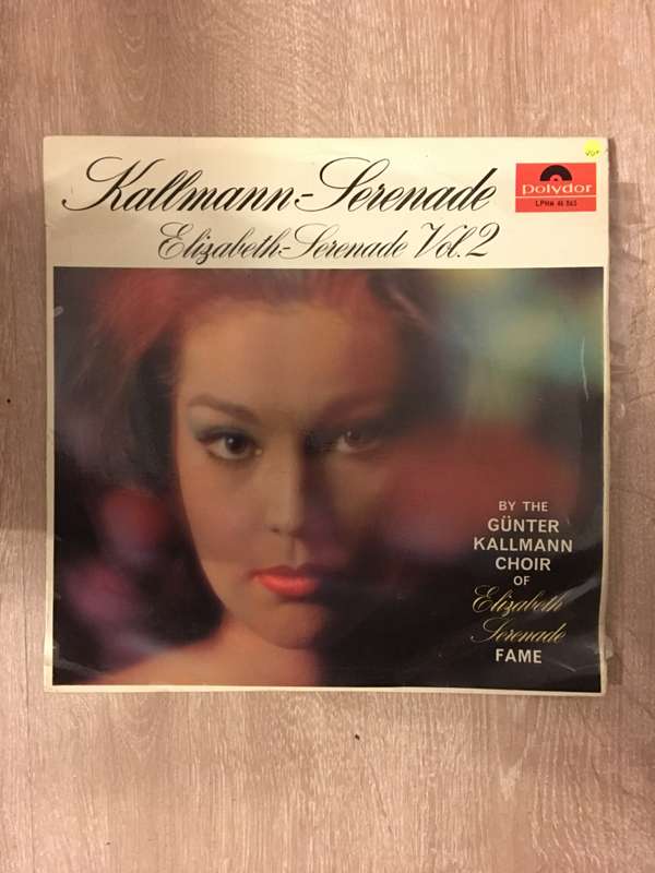 The Günter Kallmann Choir  Elizabethan Serenade - Vol 2 - Vinyl LP Record - Opened  - Very...