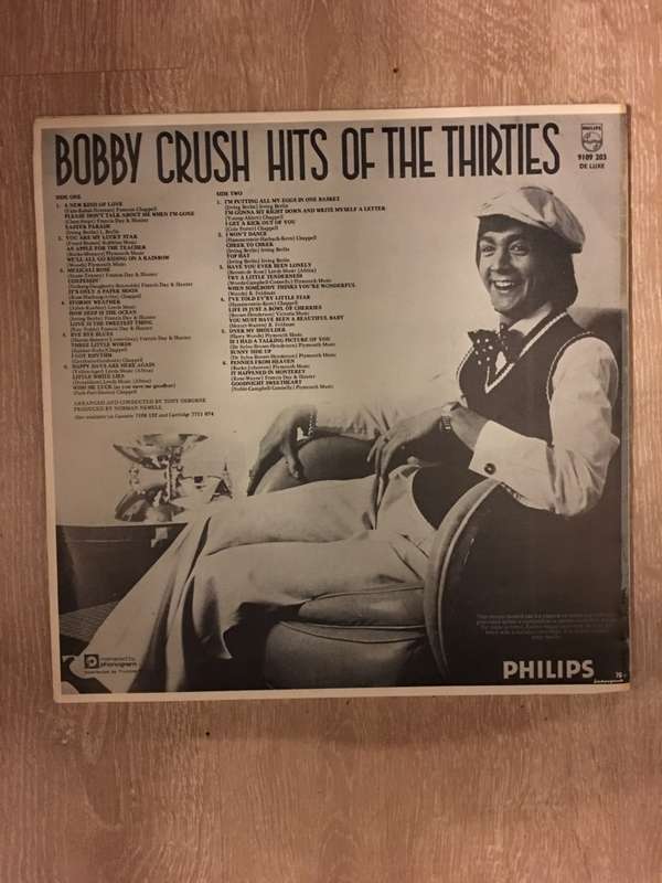 Bobby Crush - Hits of the Twenties - Vinyl LP Record - Very-Good+ Quality (VG+)