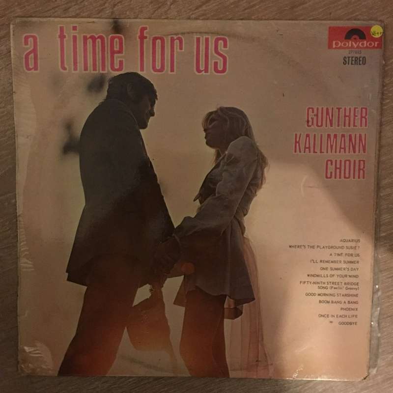 Gunter Kallman - A Time For Us - Vinyl LP Record - Opened  - Very-Good+ Quality (VG+)