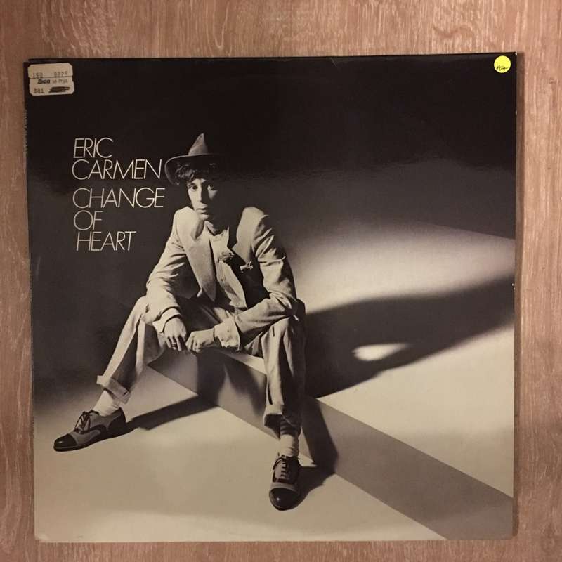 Eric Carmen - Change Of Heart - Vinyl LP Record - Opened  - Very-Good+ Quality (VG+)