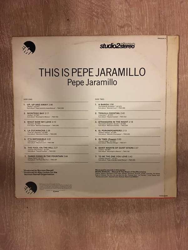 This is Pepe Jaramillo - 14 Tracks from his Fabulous Albums - Vinyl LP Record - Opened  - Very-Go...