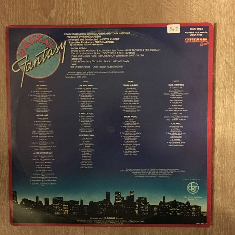 Musical Fantasy - Vinyl LP Record - Opened  - Very-Good Quality (VG)