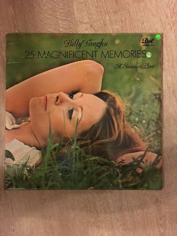 Billy Vaughn - 25 Magnificent Memories - Vinyl LP Record - Opened  - Very-Good+ Quality (VG+)