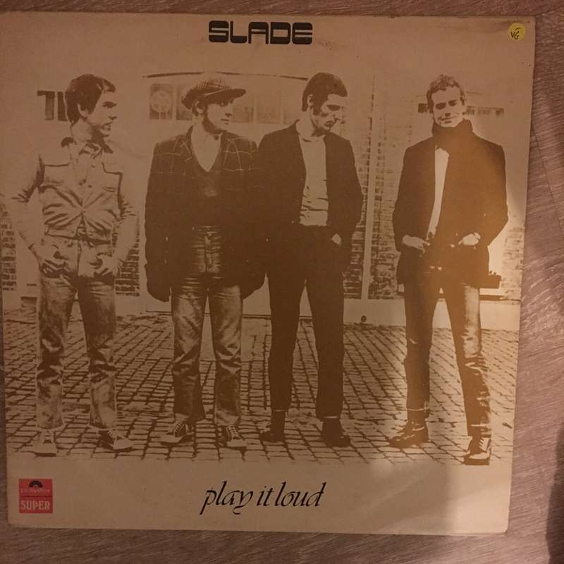 Slade - Play It Loud - Vinyl LP Record Opened  - Very-Good- Quality (VG-)