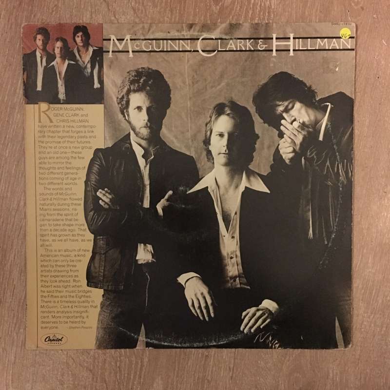 McGuinn, Clark & Hillman - Vinyl LP Record  (VG+)