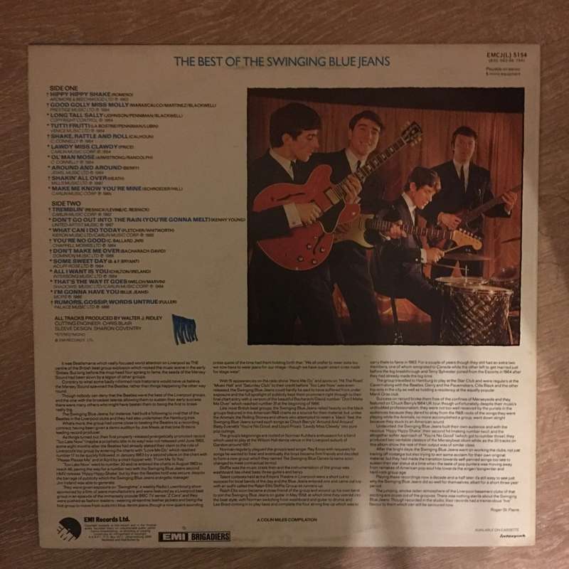 The Swinging Blue Jeans  - The Best Of The Swinging Blue Jeans - Vinyl LP Record - Opened  - V...