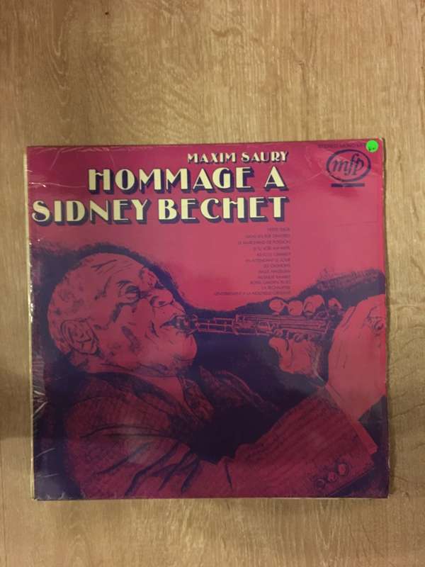 Maxim Saury and His Orchestra - Hommage A Sidney Bechet - Vinyl LP Record - Opened  - Good+ Quali...