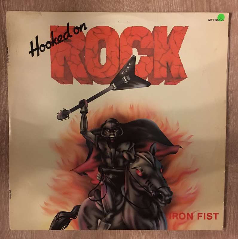 Hooked On Rock - Iron Fist - Vinyl LP Record - Opened  - Very-Good Quality (VG)