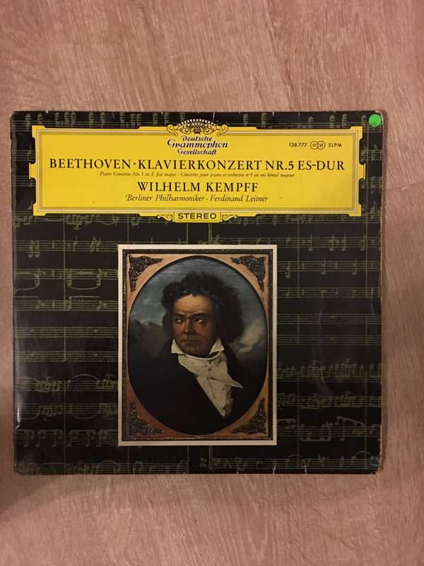 Beethoven  Wilhelm Kempff · Berliner Philharmoniker · Ferdinand Leitner  Klavierkonzer...
