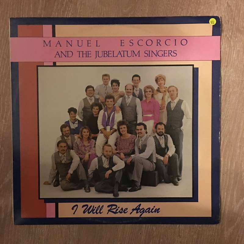 Manuel Escorcio - I WIll Rise Again - Vinyl LP Record - Opened  - Very-Good+ Quality (VG+)