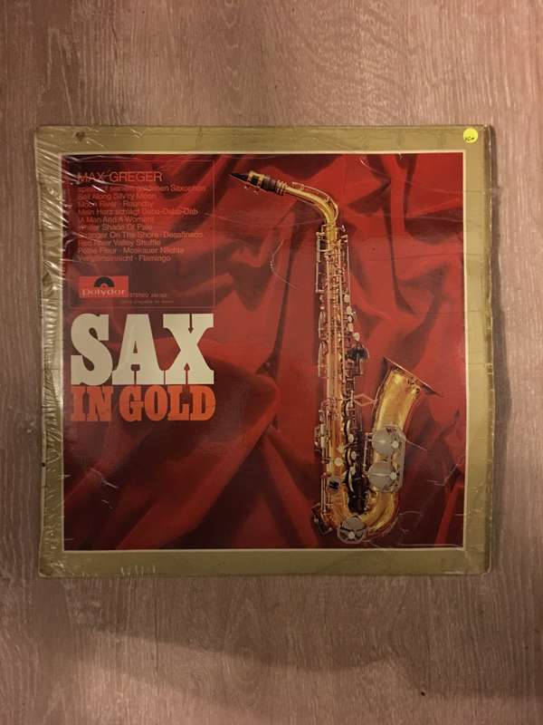 Max Greger - Sax in Gold - Vinyl LP Record - Opened  - Very-Good+ Quality (VG+)