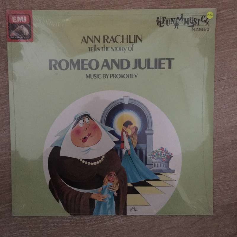Ann Rachlin Tells The Story Of Romeo and Juliet - Music By Prokofiev - Vinyl LP Record - Sealed