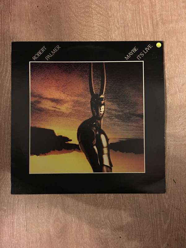 Robert Palmer - Maybe It's Live - Vinyl LP Record - Opened  - Very-Good+ Quality (VG+)
