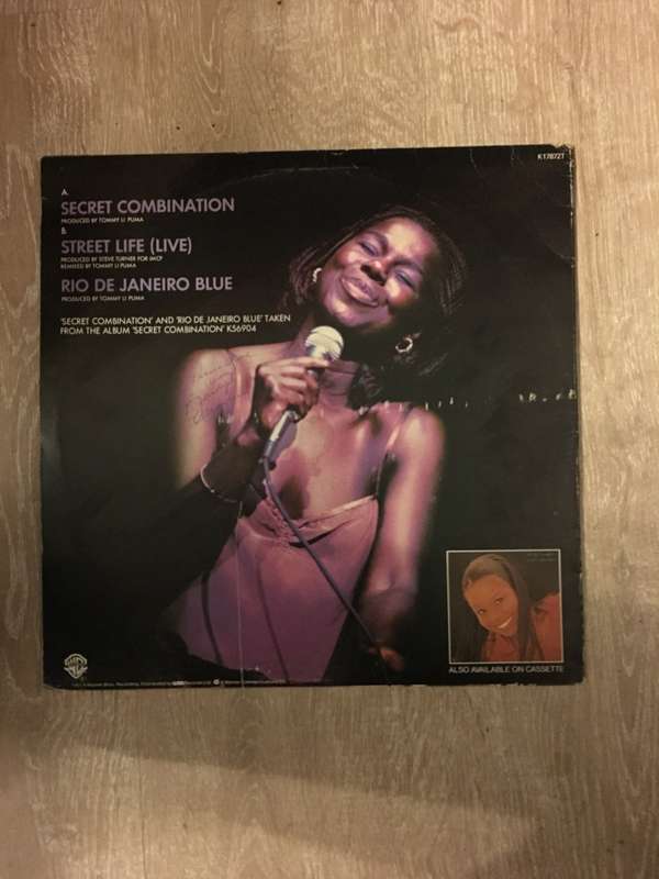 Randy Crawford - Secret Combination 1981 UK 12 K17872T - Vinyl LP Record - Opened  - Very-Good...