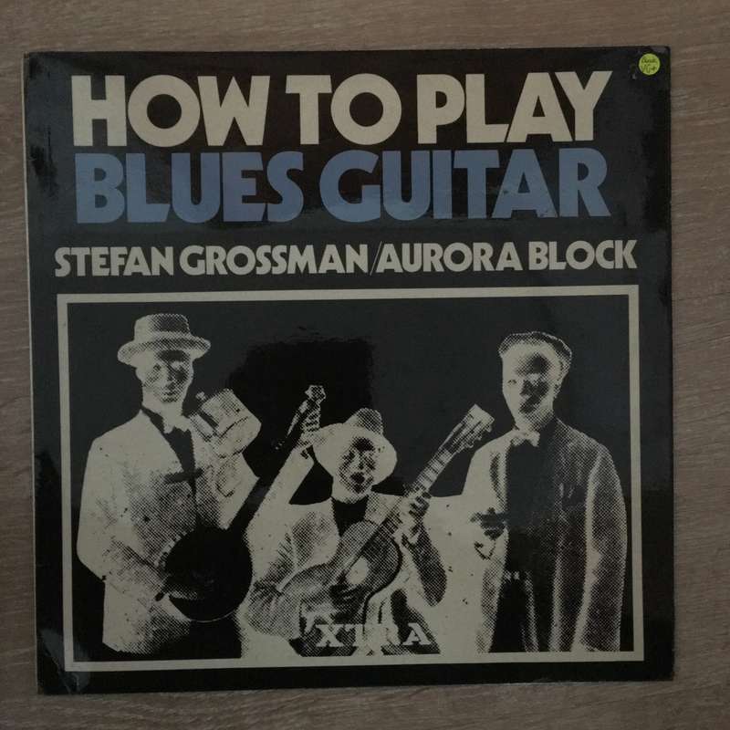 Stefan Grossman  How To Play Blues Guitar (With Booklet) - Vinyl LP Record - Opened  - V...