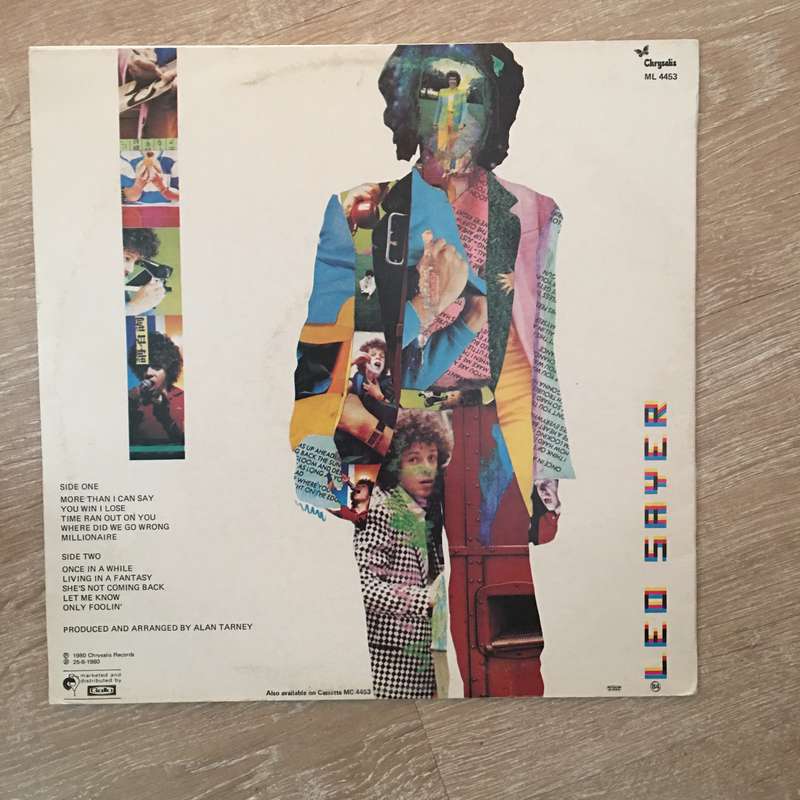 Leo Sayer - Living In A Fantasy- Vinyl LP Record - Opened  - Very-Good Quality (VG)