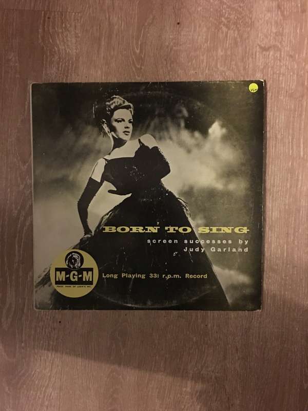 Born to Sing - Judy Garland - Vinyl LP Record - Opened  - Very-Good+ Quality (VG+)