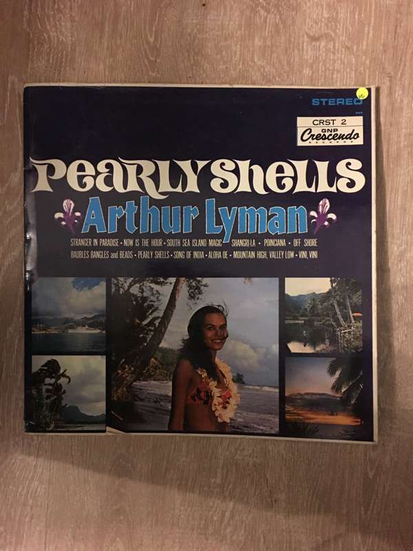 Arthur Lyman - Pearly Shells - Vinyl LP Record - Opened  - Very-Good Quality (VG)