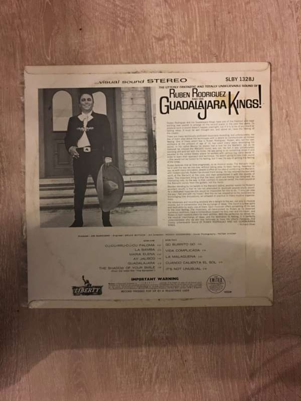 Ruben Rodriguez And His Guadalajara Kings  Ruben Rodriguez And His Guadalajara Kings - Viny...