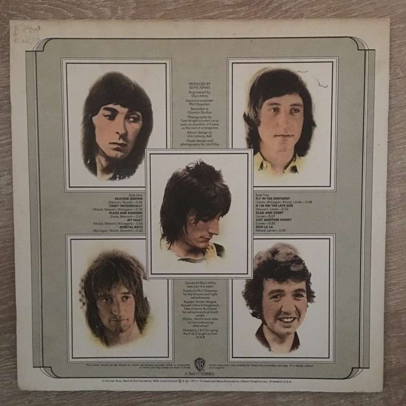 Faces  Ooh La La - Vinyl LP Record - Opened  - Very-Good+ Quality (VG+)