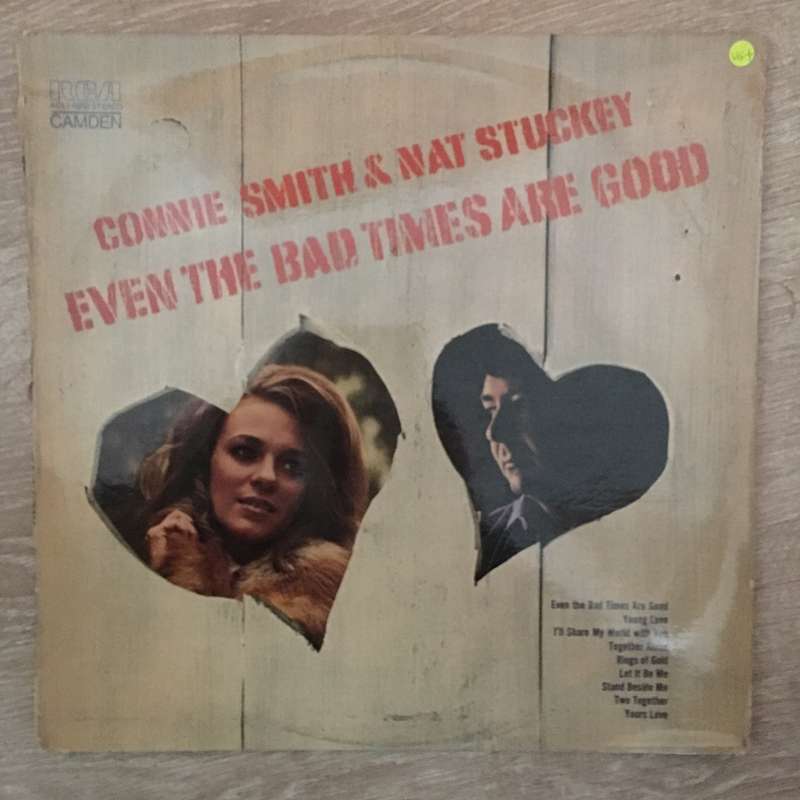 Connie Smith & Nat Stuckey  Even The Bad Times Are Good -  Vinyl LP Record - Opened  - Very...
