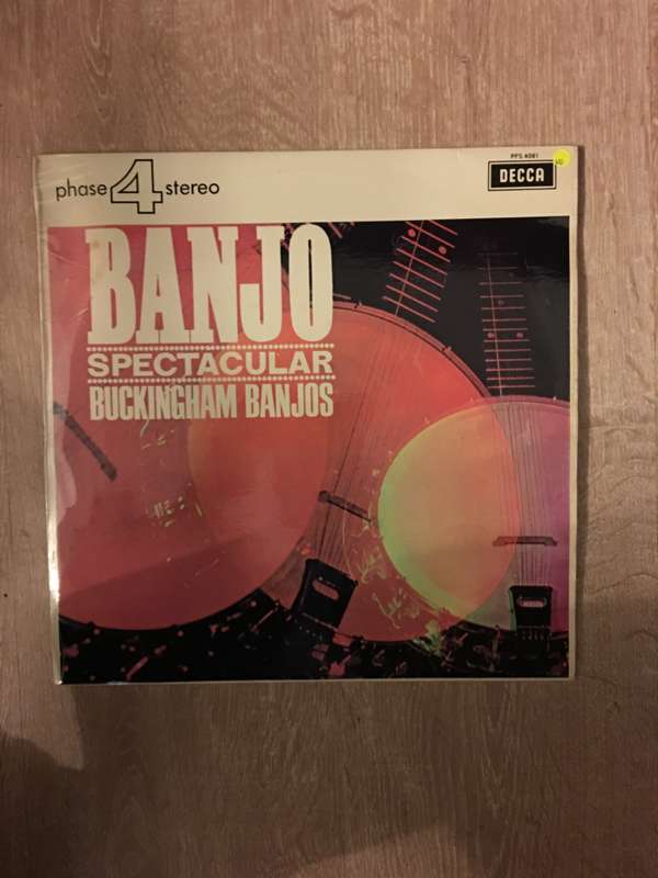Phase 4 - Banjo Spectacular - Buckingham Banjos - Vinyl LP Record - Opened  - Very-Good Quality (VG)