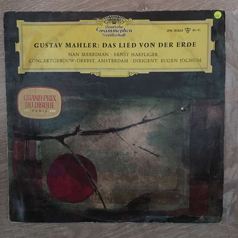 Gustav Mahler - Nan Merriman, Ernst Häfliger, Concertgebouw-Orkest Amsterdam, Eugen Jochum ...