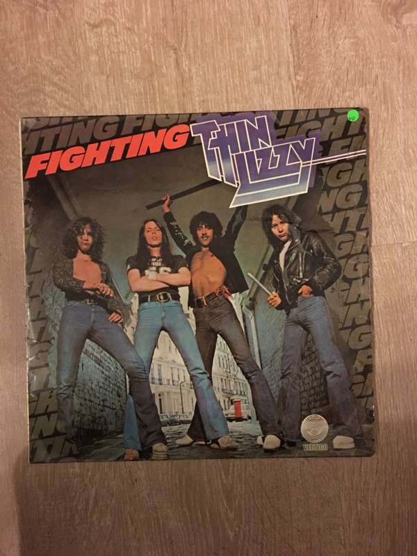 Thin Lizzy - Fighting- Vinyl LP Record - Opened  - Very-Good Quality (VG)