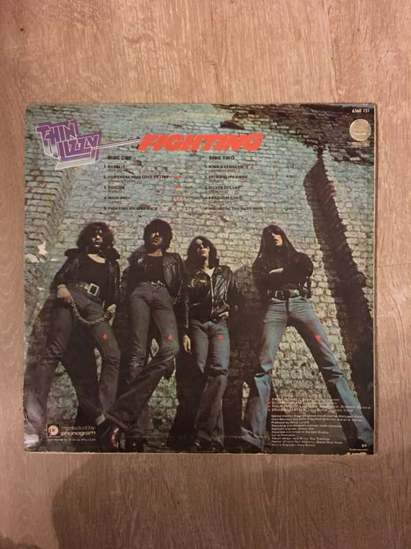 Thin Lizzy - Fighting- Vinyl LP Record - Opened  - Very-Good Quality (VG)