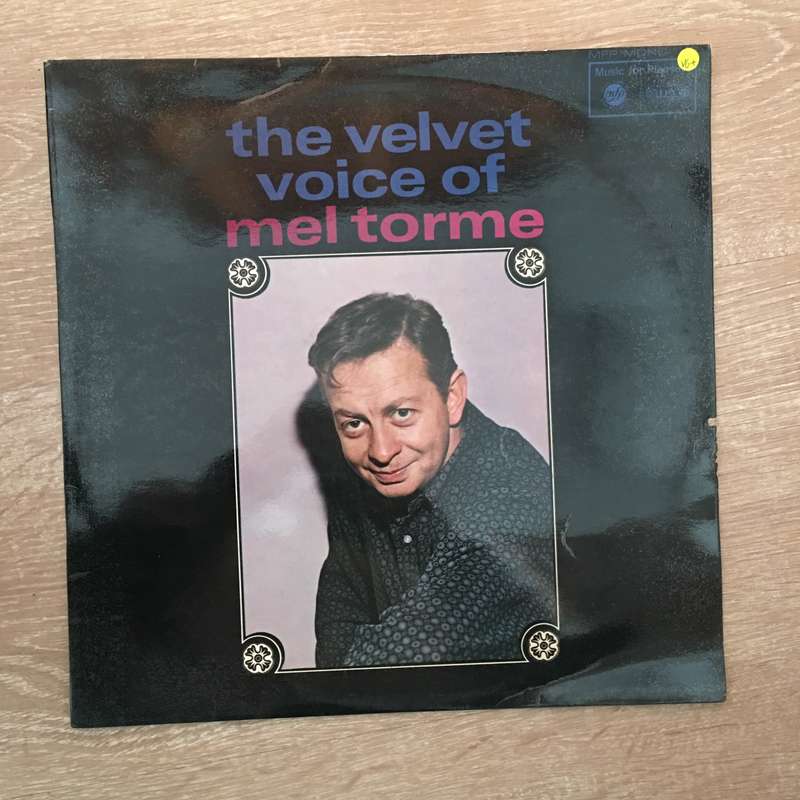 The Velvet Voice of Mel Torme - Vinyl LP Record - Opened  - Very-Good+ Quality (VG+)