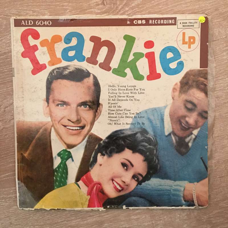 Frank Sinatra  Frankie - Vinyl LP Record - Opened  - Very-Good- Quality (VG-)