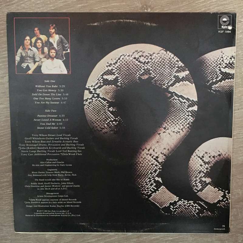 Crawler  Crawler - Vinyl LP Record - Opened  - Very-Good+ Quality (VG+)