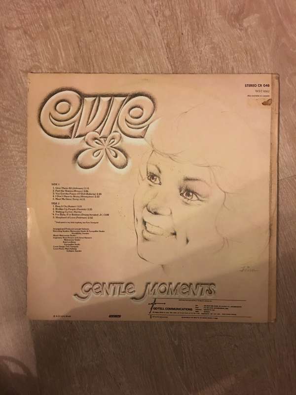 Evie - Gentle Moments - Vinyl LP Record - Opened  - Very-Good Quality (VG)