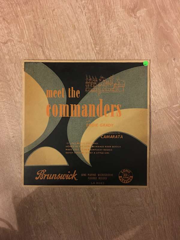 The Commanders With Eddie Grady  Meet The Commanders - Vinyl LP Record - Opened  - Very-Goo...