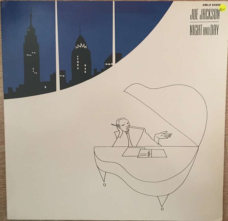 Joe Jackson  Night And Day - Vinyl LP Record - Opened  - Very-Good+ Quality (VG+)