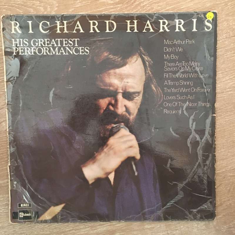 Richard Harris - His Greatest Performances - Vinyl LP Record - Opened  - Good+ Quality (G+)