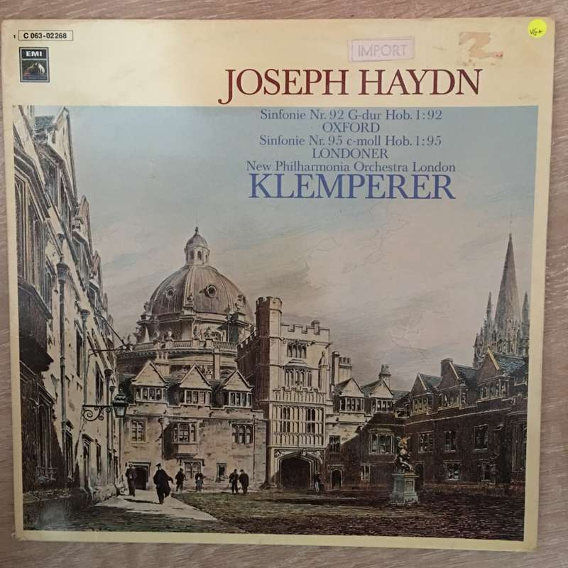 Haydn - New Philharmonia Orchestra London, Klemperer  Sinfonie Nr. 92 G-dur Hob. 1.92 ("Oxf...