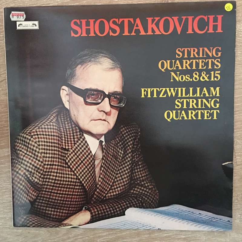 Shostakovich - Fitzwilliam String Quartet  String Quartets Nos. 8 & 15 - Vinyl LP Record - ...