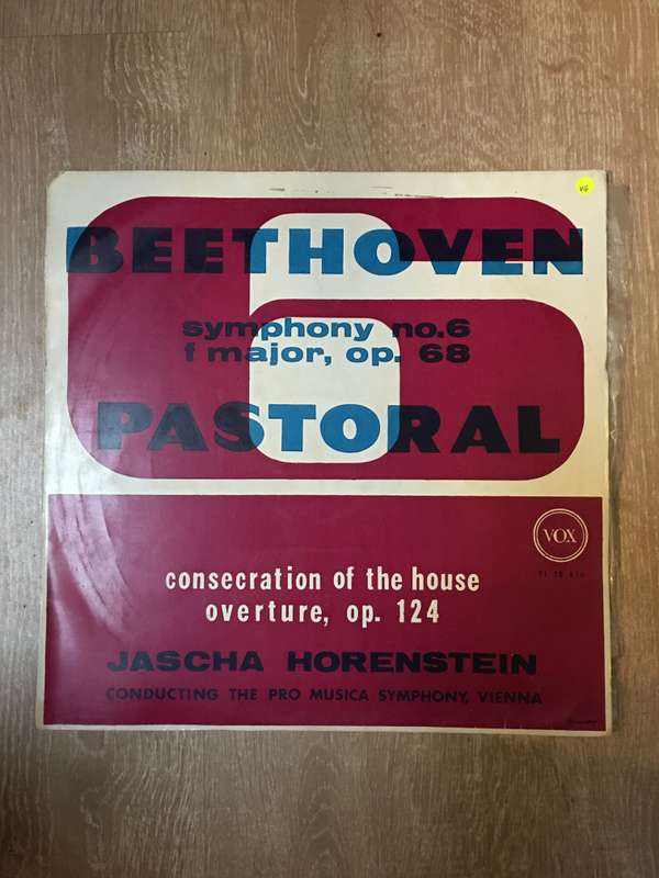 Beethoven - No 6 Pastoral - Jascha Horenstein - Vienna Pro Musica Orchestra  Symphony - Vin...