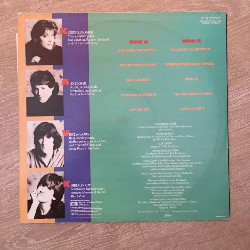 Katrina & The Waves - Vinyl LP Record - Opened  - Very-Good+ Quality (VG+)