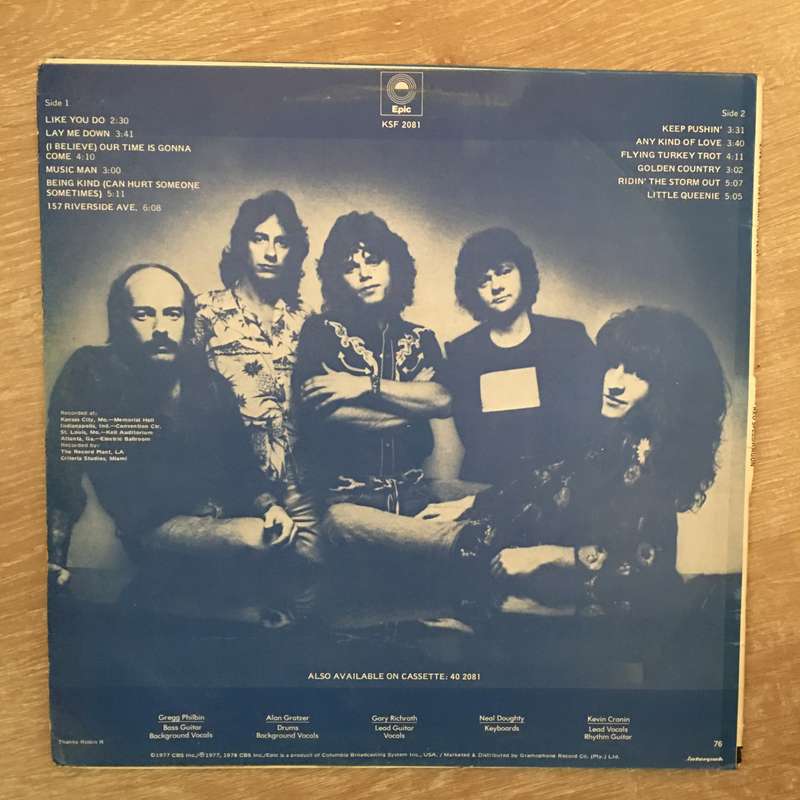 REO Speedwagon  You Get What You Play For - Live - Vinyl LP Record - Opened  - Good+ Qualit...