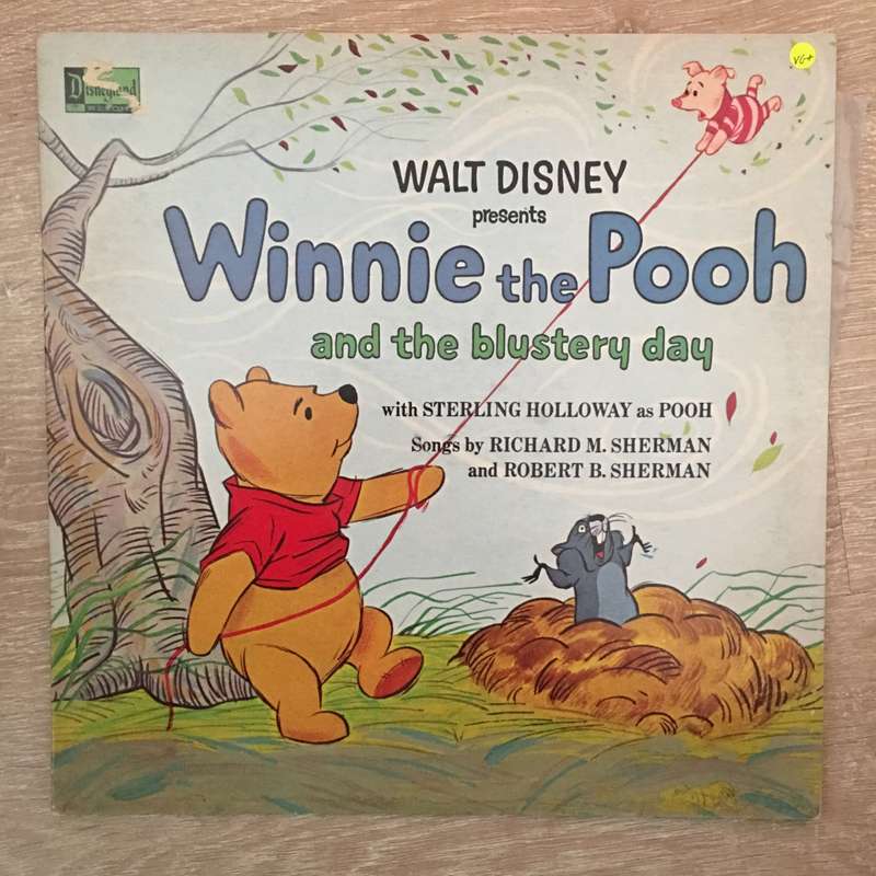 Winnie The Pooh And The Blustery Day - Vinyl LP Record - Opened  - Very-Good+ Quality (VG+)