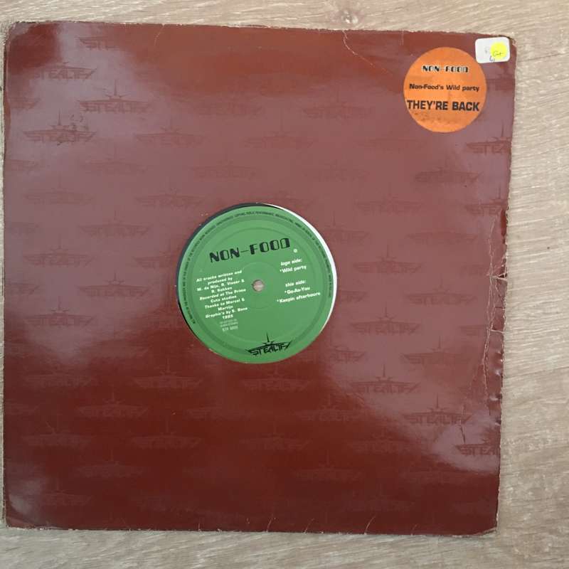 Non-Foods - Wild Party - They're Back - Vinyl LP Record - Opened  - Good+ Quality (G+)