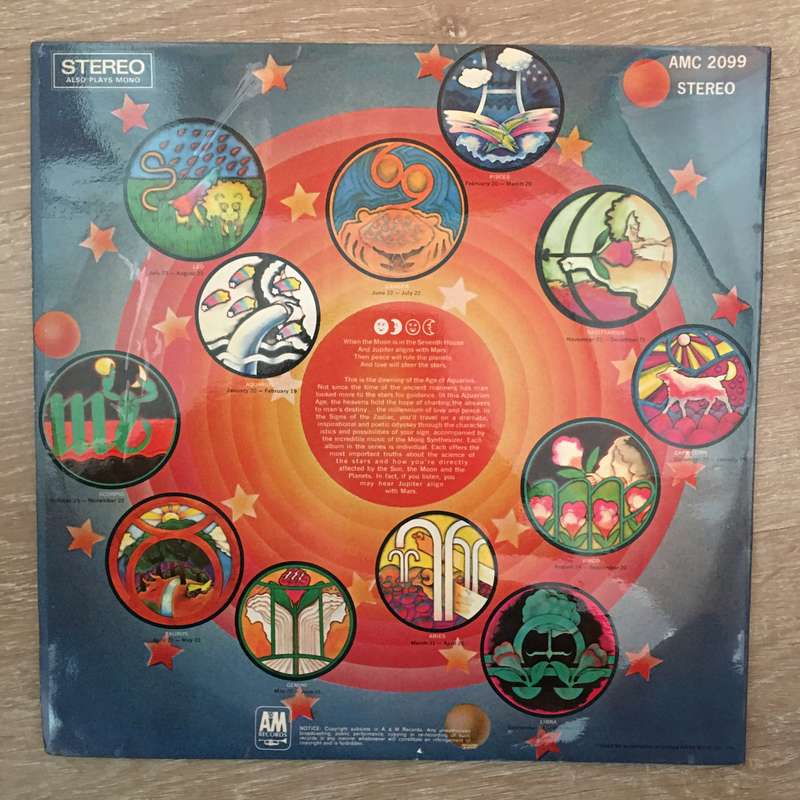 Signs Of The Zodiac  Virgo - Vinyl LP Record  (VG-)