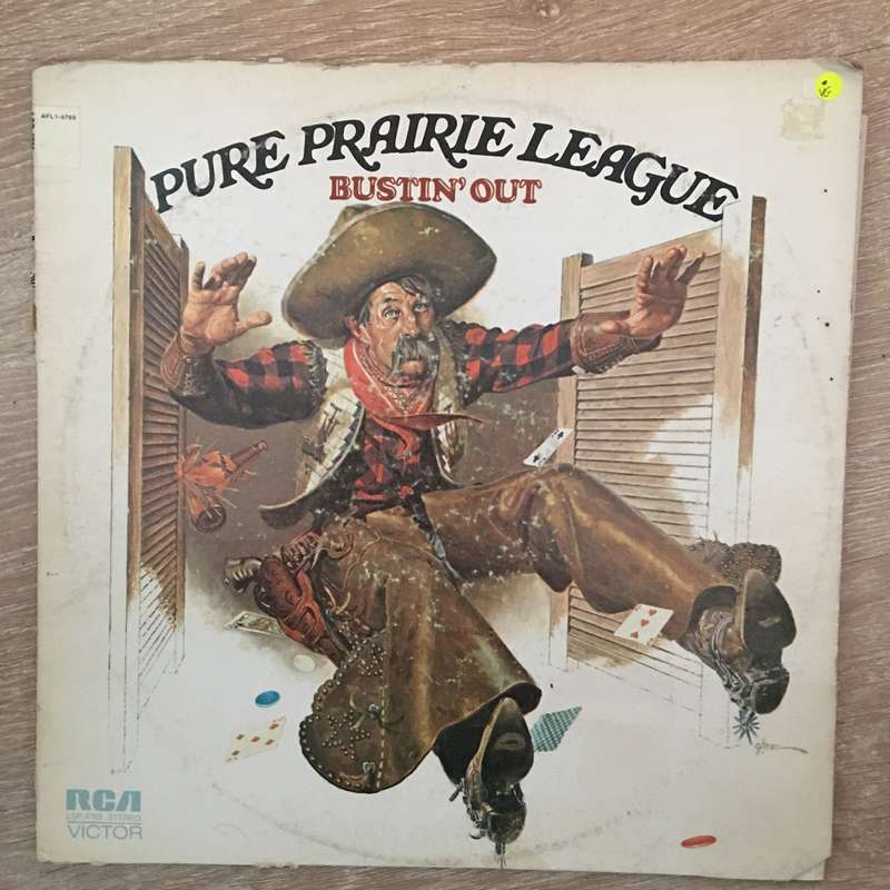 Pure Priarie League - Bustin' Out - Vinyl LP Record - Opened  - Very-Good- Quality (VG-)