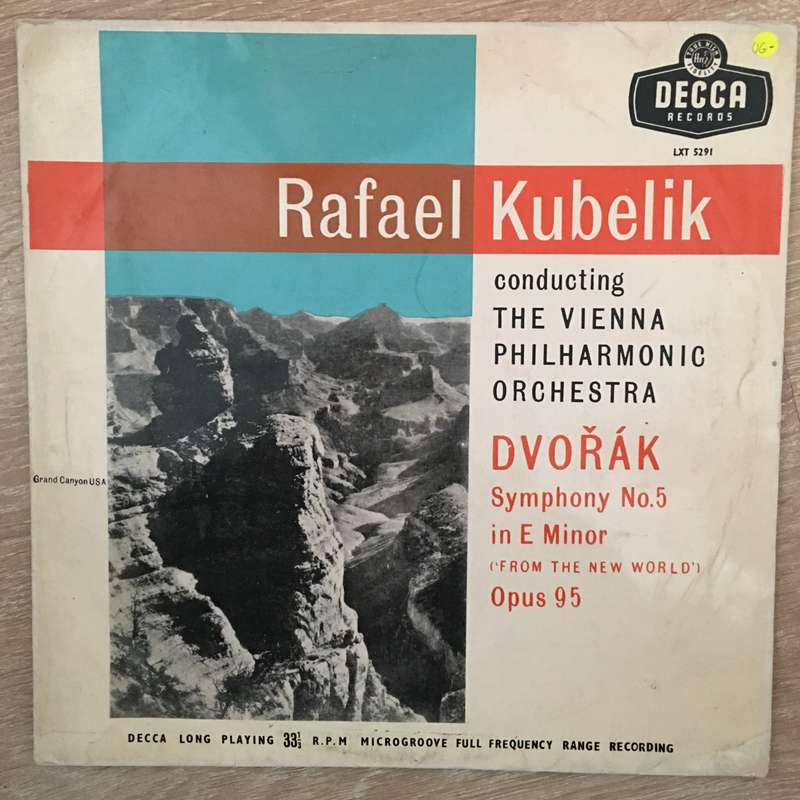 Dvořák - Rafael Kubelik Conducting The Vienna Philharmonic Orchestra  Symphony No.5 In E ...